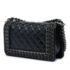 Chanel Small Quilted Glazed Calfskin Chained Boy Flap Secondhand