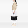 Prada Saffiano Trimmed Tessuto Satchel Secondhand