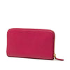 Prada Saffiano Zip Around Long Wallet Secondhand