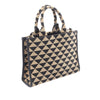 Prada Small Canvas Symbole Triangolo Satchel Secondhand