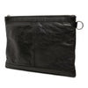 Balenciaga Lambskin Motocross Classic Clip Clutch M Secondhand