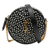 Saint Laurent Chevron Calfskin Polka Dot Round Vinyle Camera Bag Secondhand