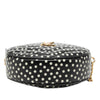Secondhand Saint Laurent Chevron Calfskin Polka Dot Round Vinyle Camera Bag