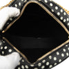 Secondhand Saint Laurent Chevron Calfskin Polka Dot Round Vinyle Camera Bag