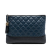 Chanel Medium Aged Calfskin Gabrielle O Case Clutch Secondhand