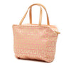 Fendi Mini Zucchino Canvas Handbag Secondhand