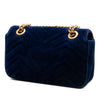 Gucci Small GG Marmont Matelasse Velvet Shoulder Bag Secondhand