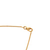 Hermès Gold Plated and Enamel Cage d H Pendant Necklace Secondhand