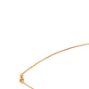 Hermès Gold Plated and Enamel Cage d H Pendant Necklace Secondhand