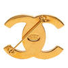 Chanel Gold Plated CC Turn-Lock Brooch Secondhand