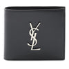 Saint Laurent Leather Monogram Wallet Secondhand