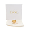 Dior Gold Plated Danseuse Etoile CD Logo Chain Ring Secondhand