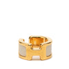 Hermès Gold Plated and Epsom Olympe Ear Cuff Secondhand