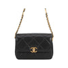 Secondhand Chanel Mini CC Quilted Lambskin Logo Chain Flap