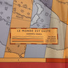 Secondhand Hermès Le Monde Est Vaste Silk Scarf 90