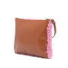 Marni Shearling and Calfskin Logo Crossbody Secondhand