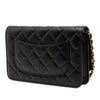 Secondhand Chanel CC Quilted Lambskin Wallet On Chain
