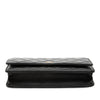 Secondhand Chanel CC Quilted Lambskin Wallet On Chain