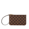 Secondhand Louis Vuitton Damier Ebene Neverfull Pouch