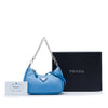 Prada Mini Saffiano Trimmed Tessuto Re Edition 2005 Satchel Secondhand