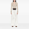 Fendi Zucchino Coated Canvas Flap Belt Bag Secondhand