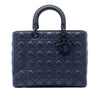 Dior Large Ultra Matte Calfskin Cannage Lady Dior Secondhand