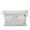 Balenciaga Lambskin Motocross Classic Clip Clutch M Secondhand