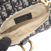 Dior Mini Oblique Canvas Saddle Bag Secondhand