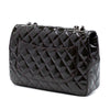 Chanel Jumbo Classic Patent Single Flap Secondhand