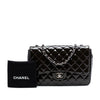 Chanel Jumbo Classic Patent Single Flap Secondhand
