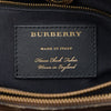 Burberry Medium Calfskin and House Check Banner Satchel Secondhand