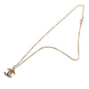 Chanel CC Gold Plated Enamel Pendant Necklace Secondhand