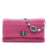 Miu Miu Matelasse Nappa Crystal Chain Satchel Secondhand