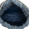 Chanel Mini Denim Studded 22 Handbag Secondhand