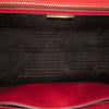 Prada Soft Calf Trimmed Saffiano Lux Satchel Secondhand
