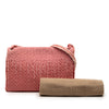 Bottega Veneta Nappa Intrecciato Embroidered Fold Over Crossbody Secondhand