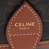 Celine Medium Triomphe Coated Canvas Folco Crossbody Secondhand