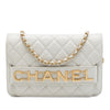 Chanel Quilted Calfskin Enchained Flap Wallet on Chain Secondhand