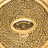 Chanel Gold Plated 31 Rue Cambon Round Brooch Secondhand