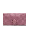 Bottega Veneta Nappa Intrecciato Turn Lock Clutch Secondhand