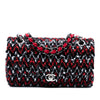 Chanel Medium Classic Tweed Sequins Double Flap Secondhand