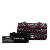 Chanel Medium Classic Tweed Sequins Double Flap Secondhand
