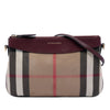 Burberry Mega Check Canvas Derby Peyton Crossbody Secondhand