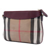 Burberry Mega Check Canvas Derby Peyton Crossbody Secondhand