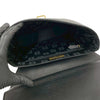 Saint Laurent Leather Diamond Cut Punching Top Handle Bag Secondhand