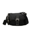 Prada Tessuto Buckle Messenger Bag Secondhand