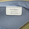Ferragamo Gancini Embossed Canvas Shoulder Bag Secondhand