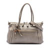 Gucci Metallic Pebbled Calfskin Bella Satchel Secondhand