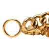 Chanel CC Gold Plated Coins Charm Bracelet Secondhand