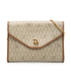Dior Honeycomb Coated Canvas Chain Crossbody Secondhand